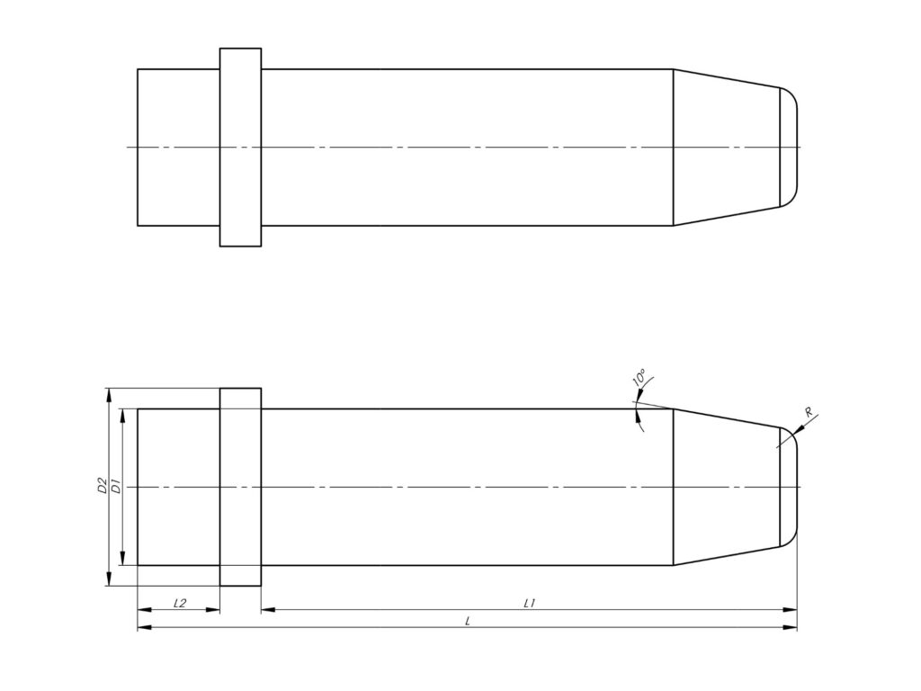 sworznia specjalna rysunek techniczy 2