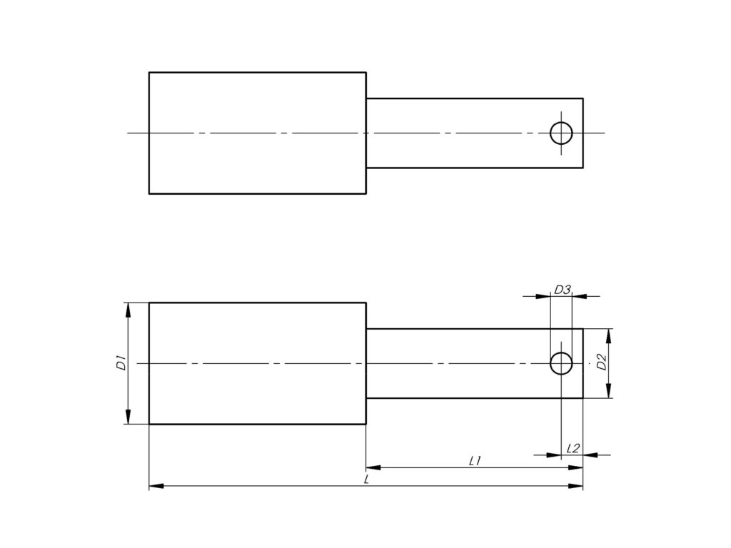 sworznia specjalna rysunek techniczy 3