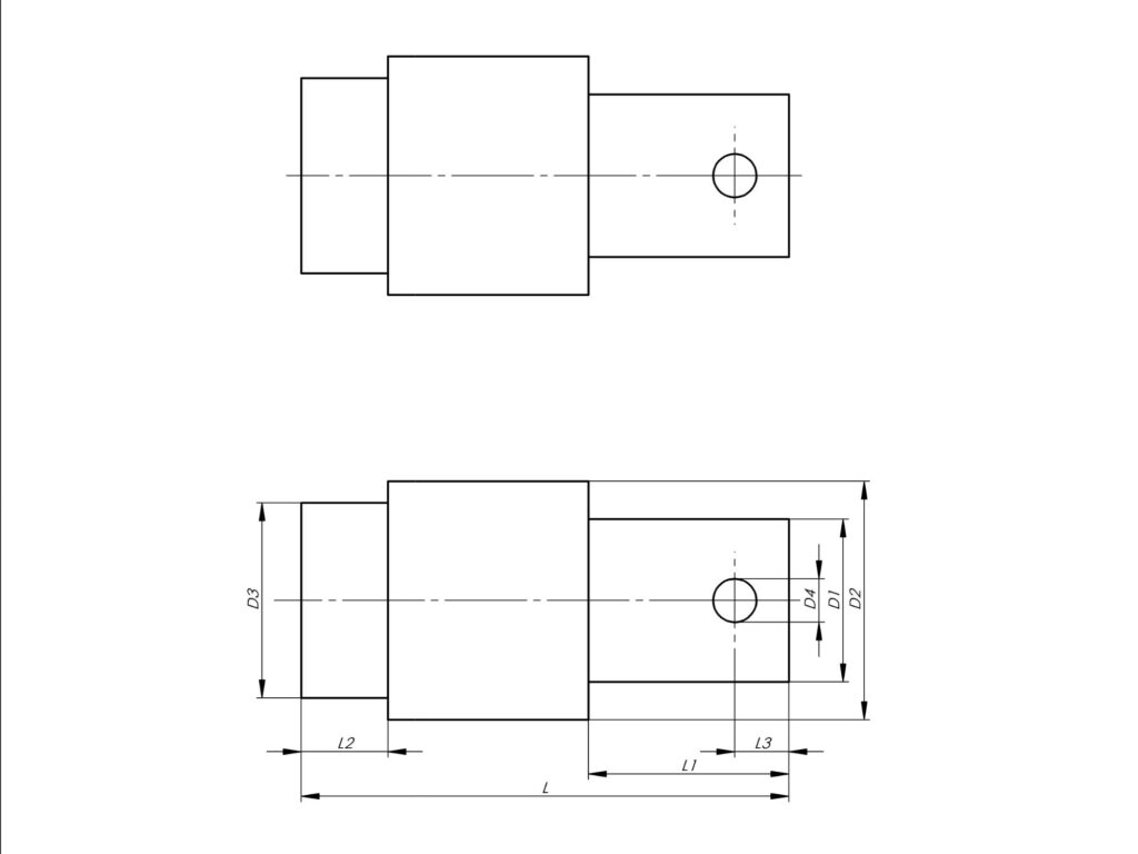 sworznia specjalna rysunek techniczy 1